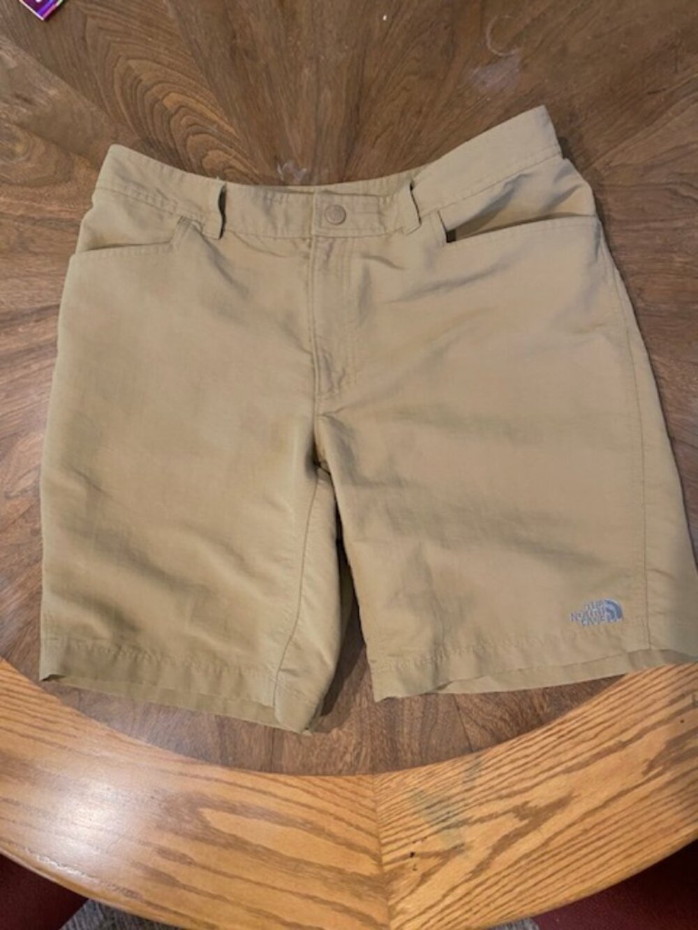 North Face Mens Shorts.  Size 32.  Khaki.